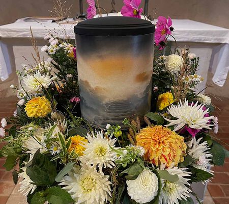 Urnen Herbstkranz Okt
