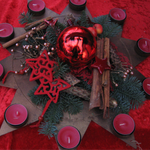 Lichterstern für Adventsdeko