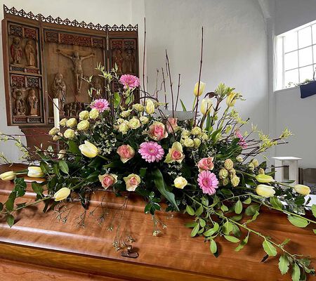 Sarggesteck für Angler im Mai